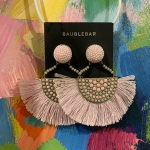 BaubleBar Fringe Fan Earrings